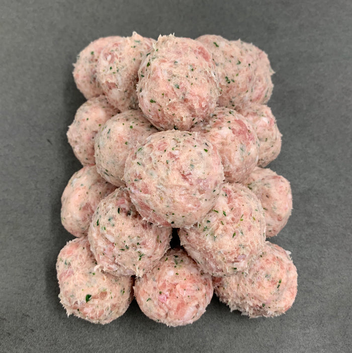 Premium Pork & Herb 25g Balls